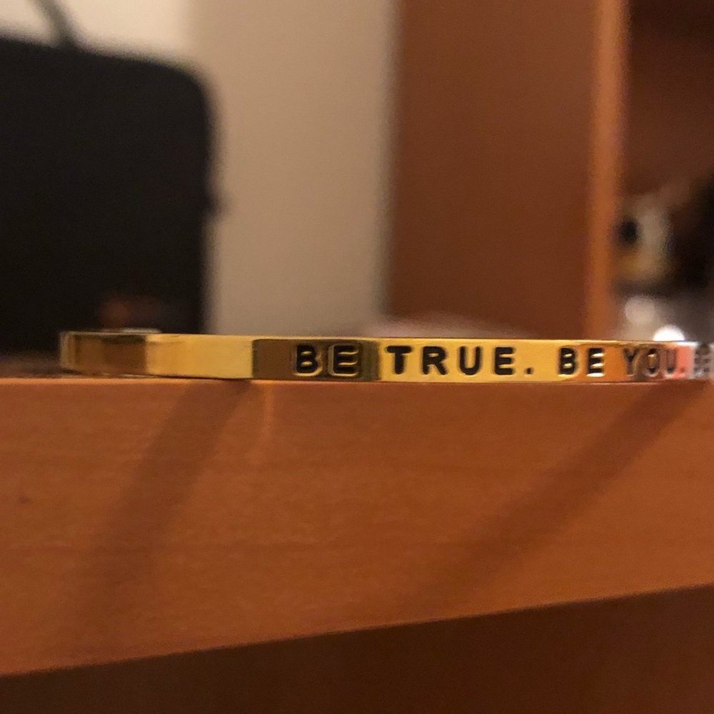 Be true. Be you. Be kind. Bracelet